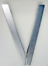 "V" shaped door pull