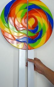 Lollipop door pulls, candy door pulls, candy store handles