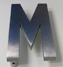 Letter door pull
