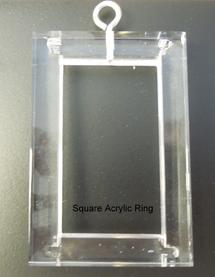 Square Acrylic Rings