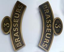 3 brasseurs door pulls