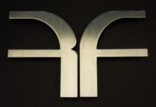 "F" door handle