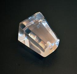 Acrylic cube finials