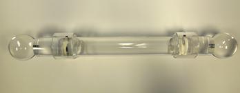 "So clear, they disappear", curtain rods, balls, brackets, acrylic look, acrylic rods