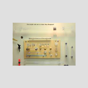 acrylic curtain rods