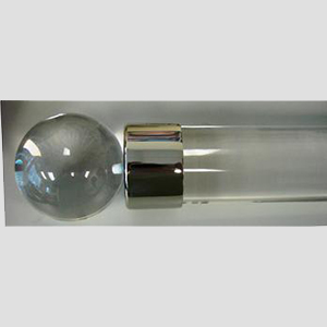 acrylic curtain rods
