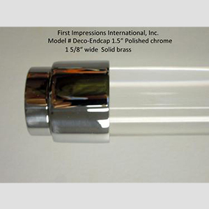 acrylic curtain rods
